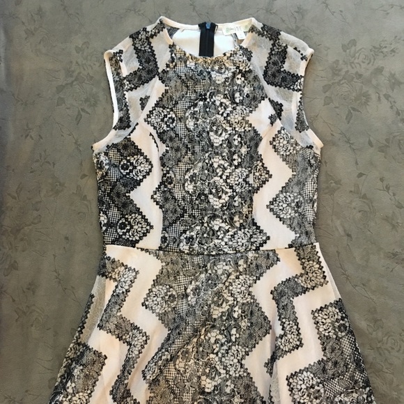 Beautiful Black & White Lace Dress by Love & 🔥 - Picture 3 of 8